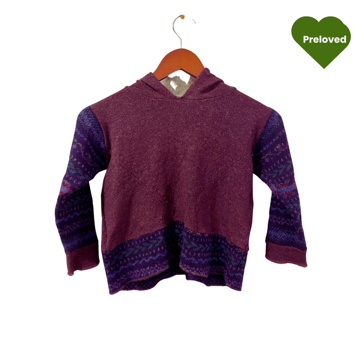 Wool Hooded Sweater (8) ♡ Preloved