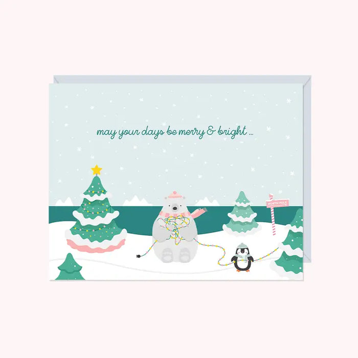 Paper Hearts Greeting Card | Winter Holidays