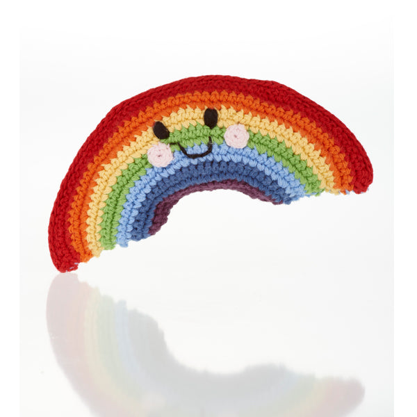 Pebble Rainbow Rattle