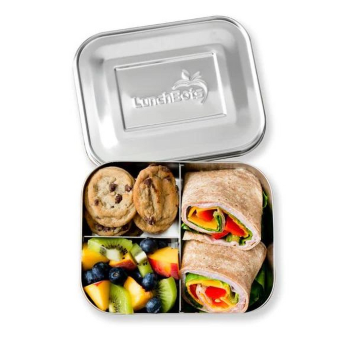 LunchBots Medium Trio Bento Box
