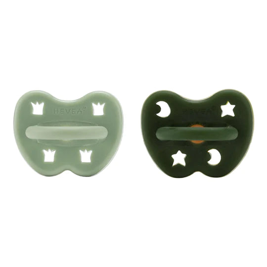 Hevea 2 Pack Orthodontic Pacifiers | 3-36 Months