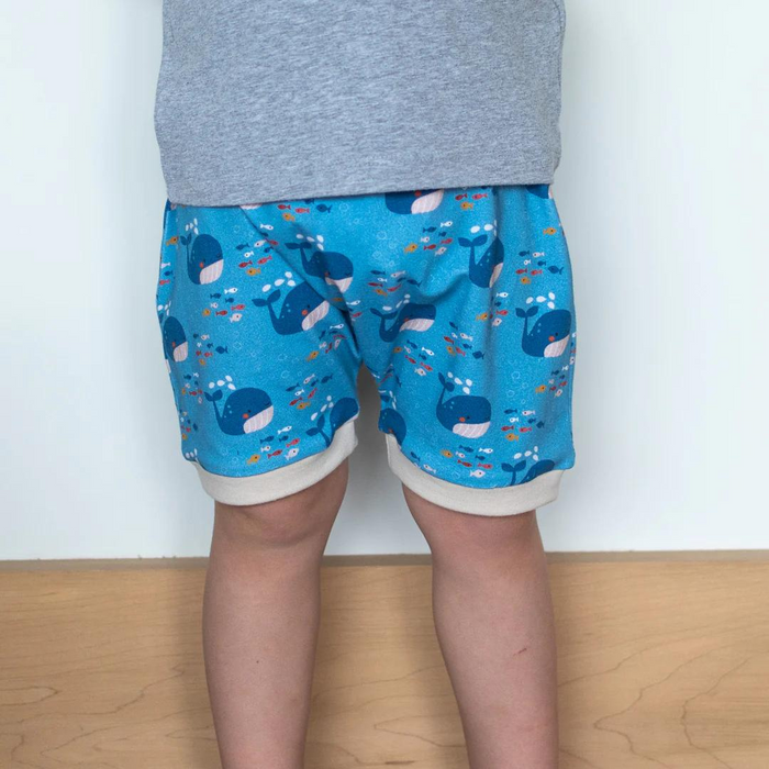 Pure Colour Baby Grow-With-Me Shorts