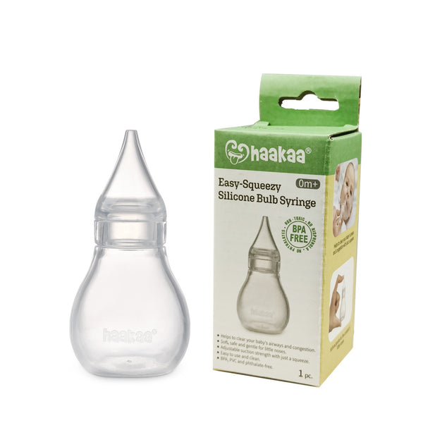 Haakaa Easy-Squeezy Silicone Bulb Nasal Syringe
