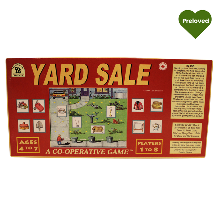 Yard Sale Board Game ♡ Preloved