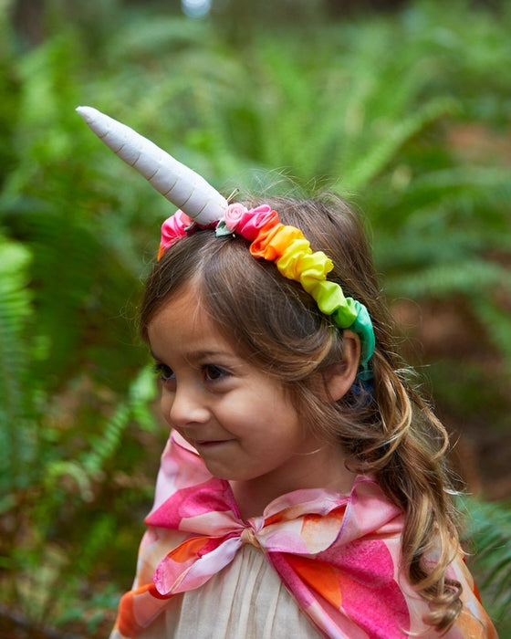 Rainbow Unicorn Silk Headband  -