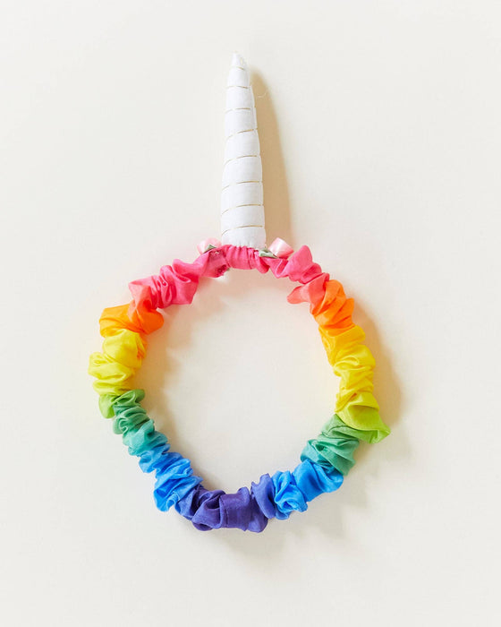 Rainbow Unicorn Silk Headband  -