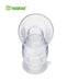Silicone Breast Pump with Cap (4 oz/100 mL)  -Go Green Baby