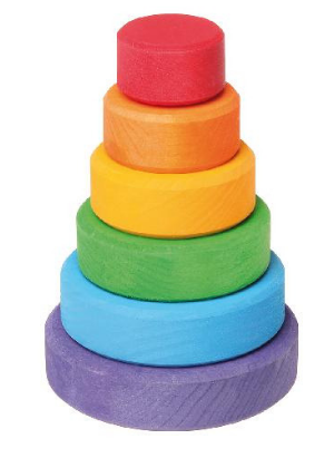 Conical Stacking Tower Small  -Go Green Baby