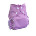 amp one size duo cloth diaper orchid