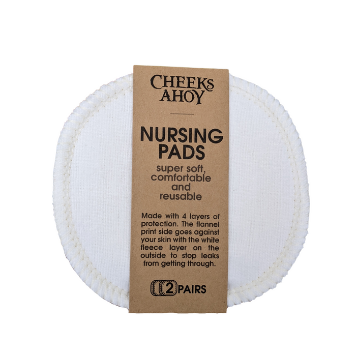 Cotton Nursing Pads | 2 Pairs