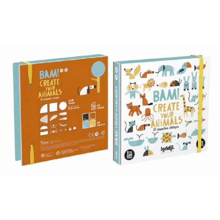 Bam! Animals Stamps