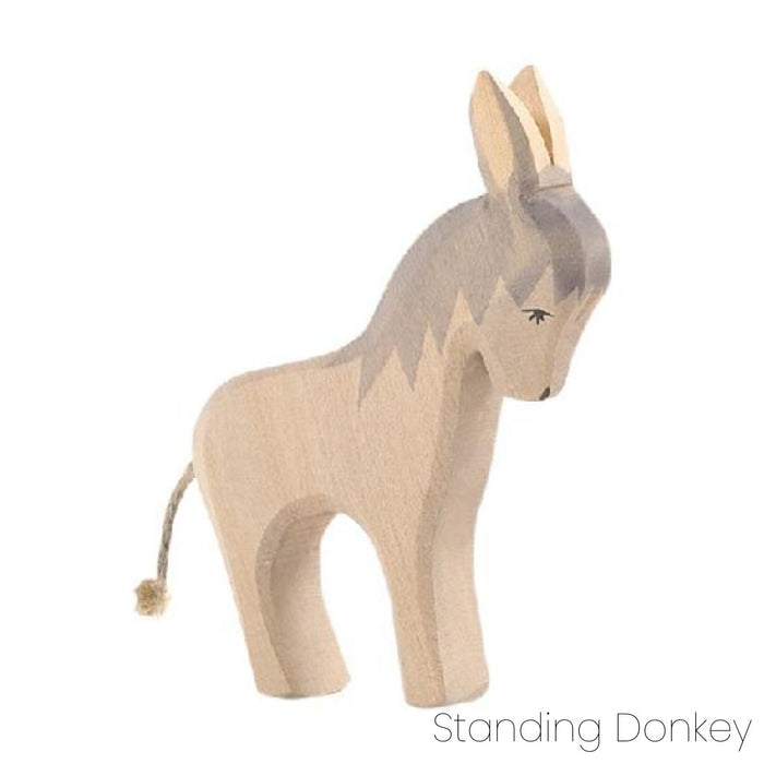 Wooden Animals | Donkeys