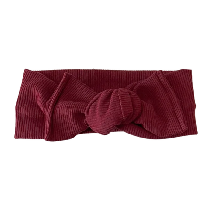 Ribbed Headwrap | Red