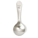 petit cutlery happy face baby cutlery small stainless steel spoon with circular mouth part and face carved in handle