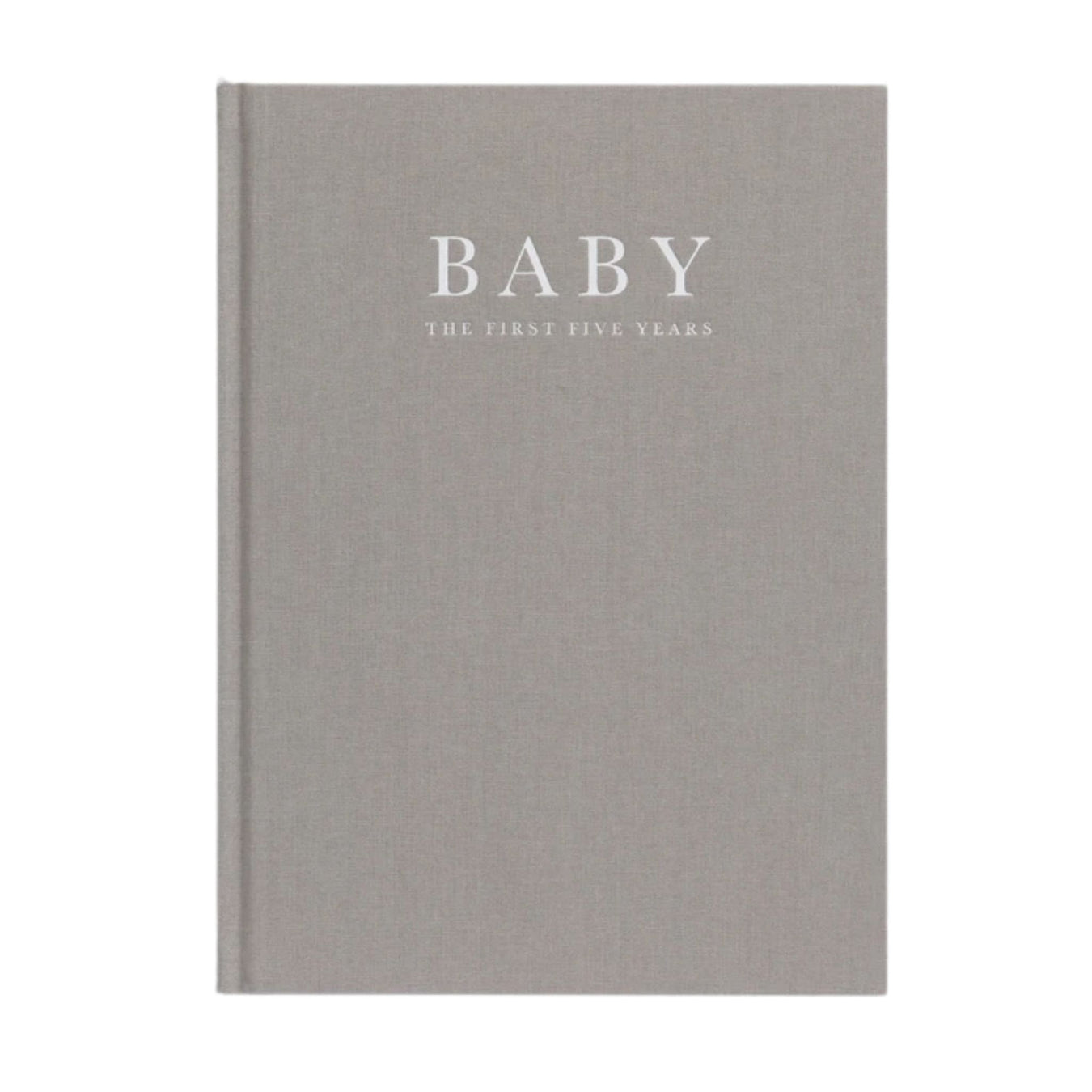 write to me baby journal first five years grey